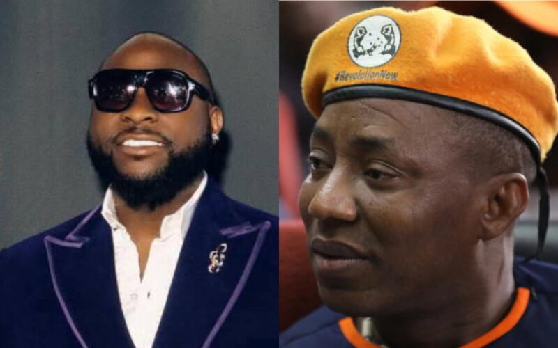 ‘You all feed off Nigerians pain’ — Sowore blasts Davido, Adeleke family in war of words