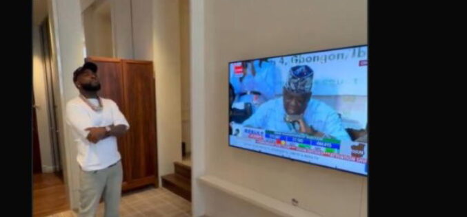 Video: ‘We did it, Uncle’, Davido reacts as Adeleke wins Osun election