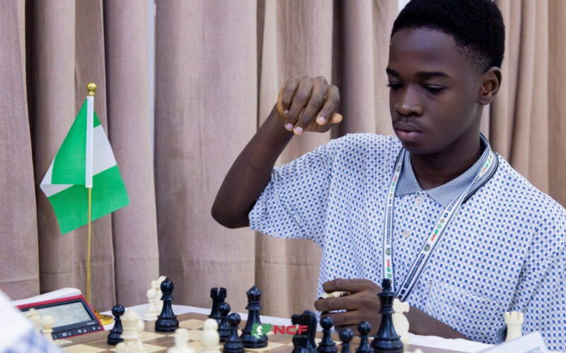 Meet 14-yr-old Ekunke Odey Goodness crowned world amateur chess champion