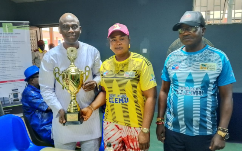 Kegites Elders Provide Free Healthcare, Sponsor Table Tennis Tournament