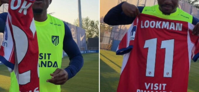 Lookman takes over no. 11 shirt at Atlético Madrid