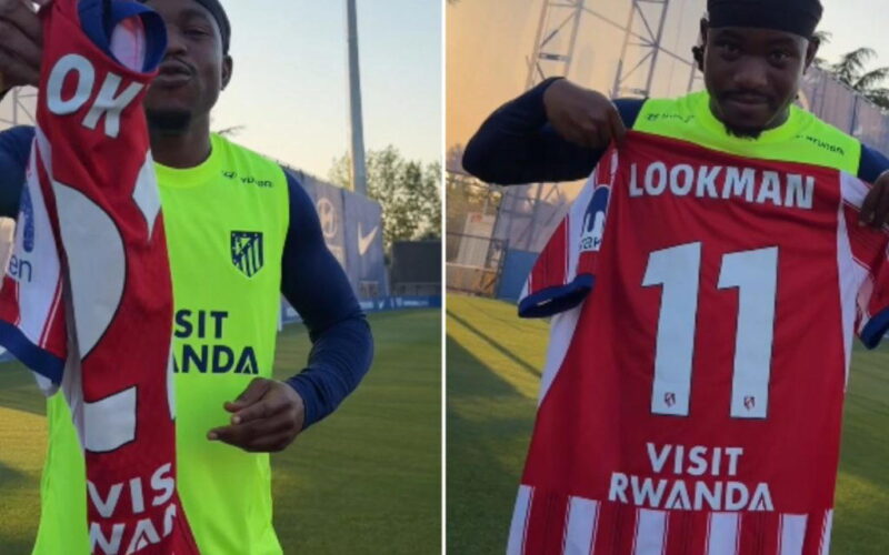 Lookman takes over no. 11 shirt at Atlético Madrid
