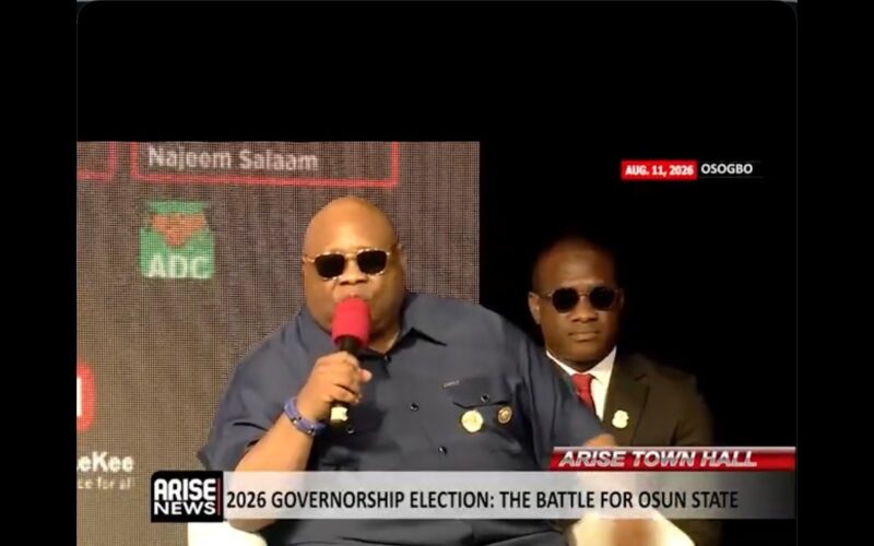 At Arise Town Hall, Adeleke, Oyebamiji, Salaam Outline Plans Ahead Of Osun Governorship Election