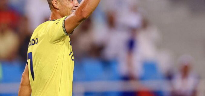 Ronaldo becomes first player to score in 25 consecutive league seasons