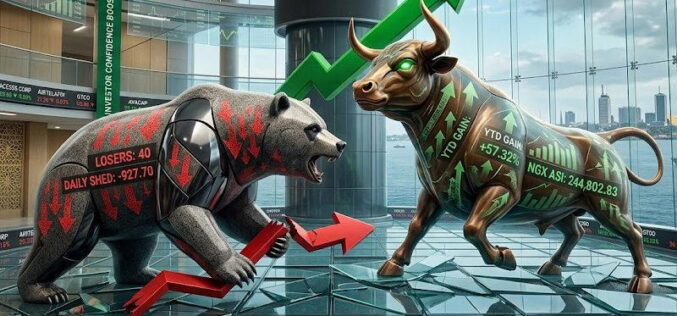 NGX market reverses gains, loses N1.17trn on sell-offs