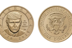US Treasury issues $1 coin with Trump’s face on it