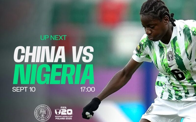 FIFA U-20WWC: Aduku demands victory against China to keep Nigeria’s hopes alive