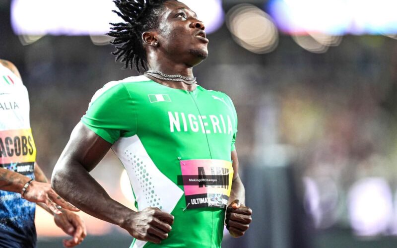 Ultimate Championships: Ajayi finishes as fastest African in 100m final, wins $25,000