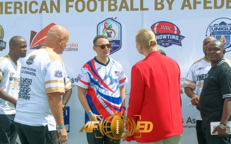 US Consulate backs AFEDEV’s push for wheelchair American football in Nigeria