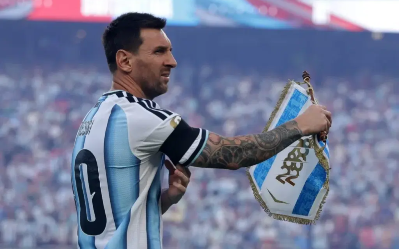 Argentina to pause all games in 10th minute to honour Messi
