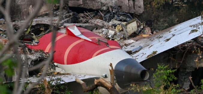 Military aircraft crashes during airshow