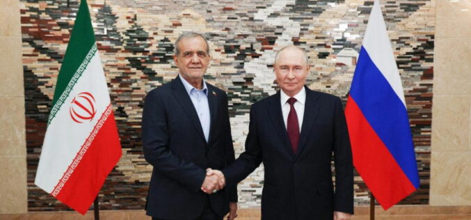 Iran president meets Putin on sidelines of SCO summit