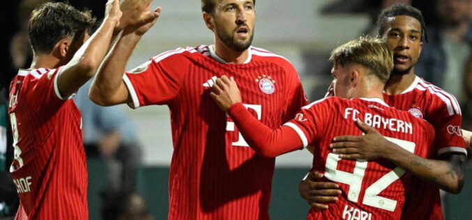 Kane brace helps Bayern win German Cup opener