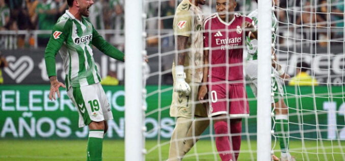 Mbappe misses penalty as Parrott lifts Betis past Real Madrid