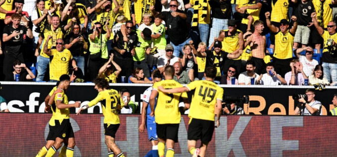 Nwaneri helps Dortmund to comeback win on Bundesliga debut