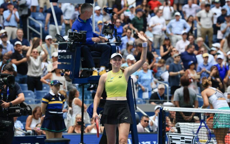 Rybakina books US Open semi against Gauff, secures No.1 ranking