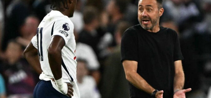 Tottenham remain goalless, booed by fans after Everton stalemate