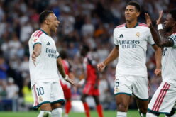 Mbappe scores brace as Real Madrid sink Rayo 4-1