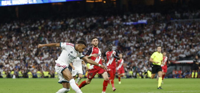 Mbappe scores two, as Real Madrid sink Rayo