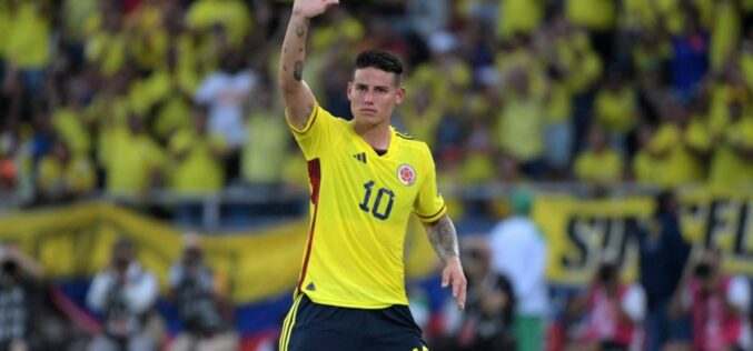 James Rodriguez retires from Colombian national team