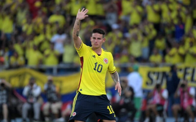James Rodriguez retires from Colombian national team