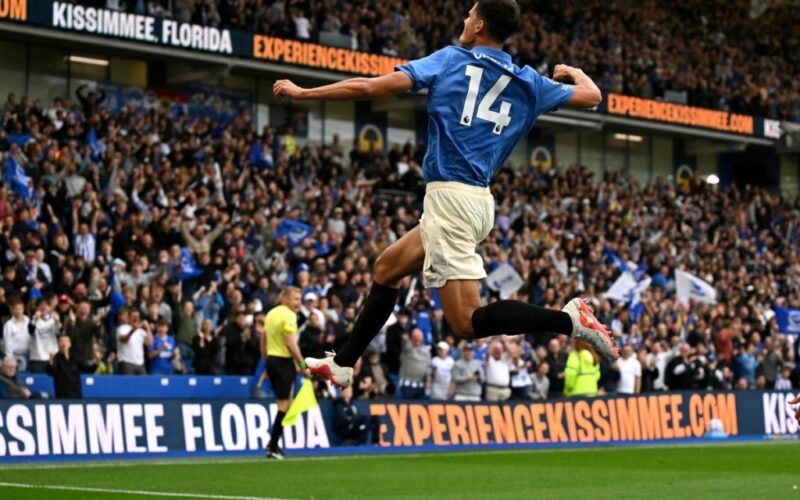 Arsenal beaten 3-0 by Brighton to end perfect Premier League start