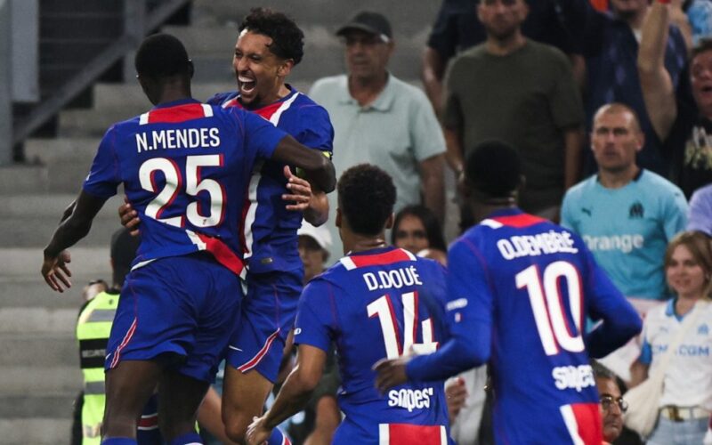 Torres on target again as PSG beat 10-man Marseille in Ligue 1