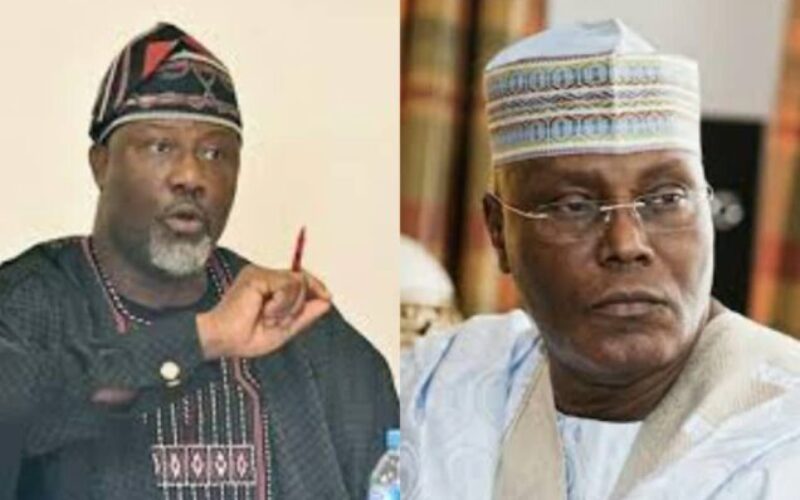 Dino Melaye warns FG against arresting Atiku, threatens mass action
