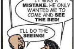 Cartoon: How not to test new bed