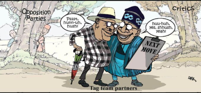 Cartoon: “I’m Yesom but not weak, we’ll rule for 100 years”