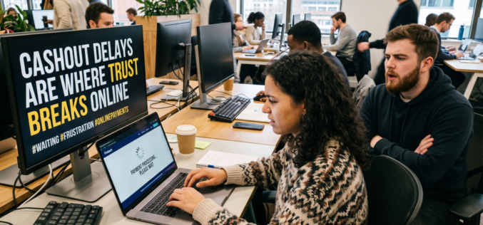 Cashout delays are where trust breaks online