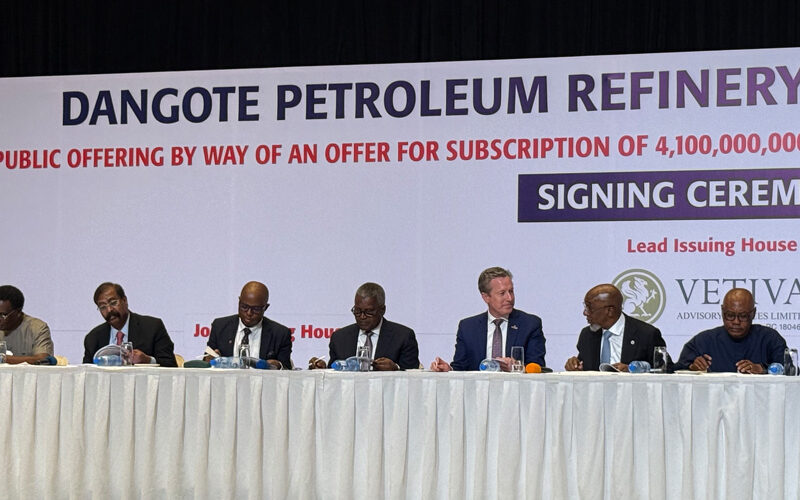 Dangote Refinery Signs Historic Digital IPO, Ownership Starting From Just ₦5,250
