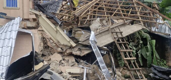 Two-storey ​‌‍‍‍‍⁠⁠‌‍​⁠‌‍​​‌‌​building collapses in Anambra
