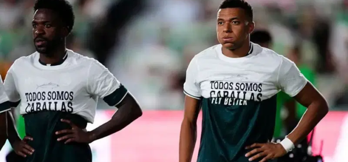 Real Madrid defend Mbappe, Vinicius after Ceuta shirt controversy