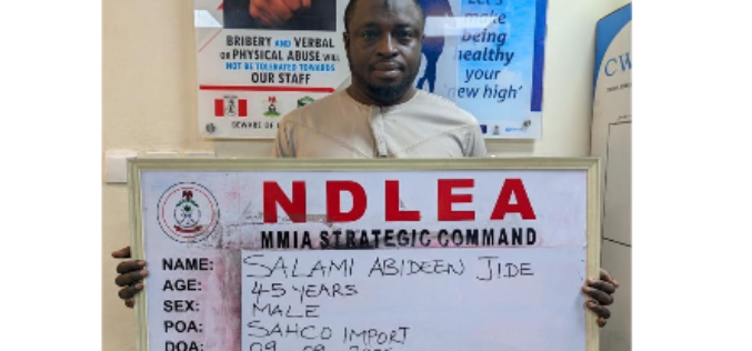 NDLEA seizes 2.3 tonnes of illicit drugs