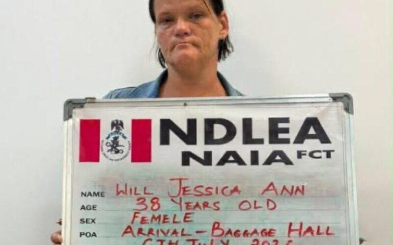 South African Woman jailed 25 years for trafficking heroin into Nigeria