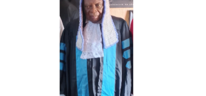 Ex-NBA President Nwokoye conferred with Blue Silk rank