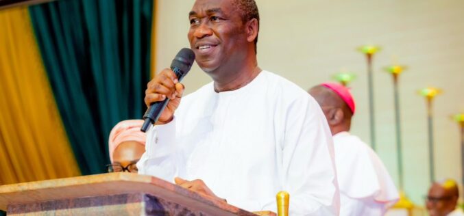 Lagos APC gov candidate, Hamzat visits churches ahead of 2027
