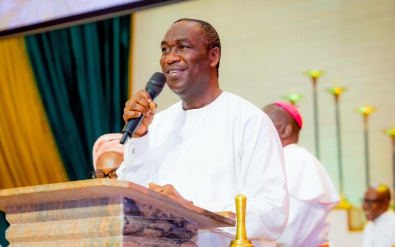 Lagos APC gov candidate, Hamzat visits churches ahead of 2027