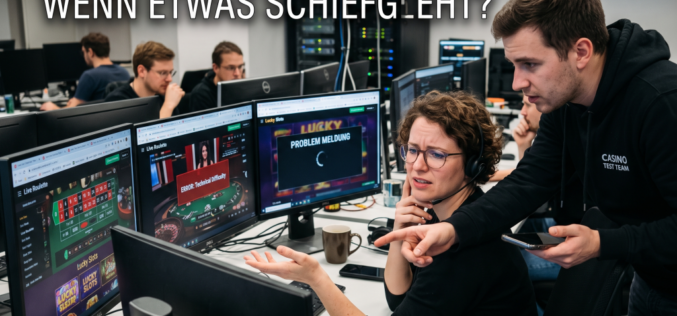 Online Casino Test: Was passiert, wenn etwas schiefgeht? 