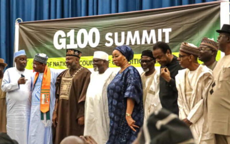 G-100: Opposition parties offer 4-yr single term to stop Tinubu 