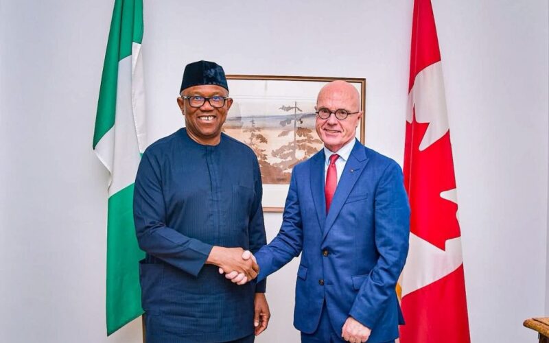 Obi meets Canadian High Commissioner to strengthen ties ahead of elections