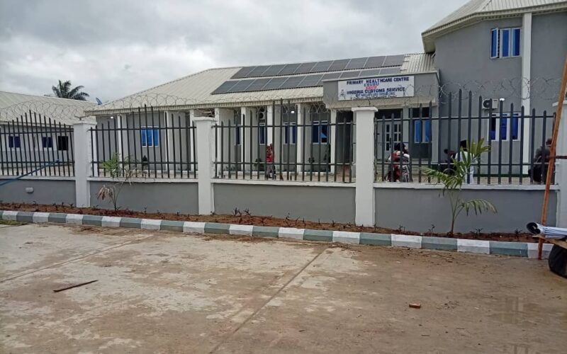 Customs Hands Over Renovated Health Facility to Rivers Community