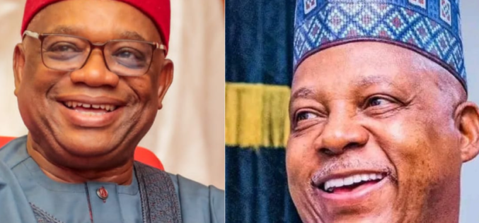 Kalu congratulates Shettima at 60, commends service to Nigeria