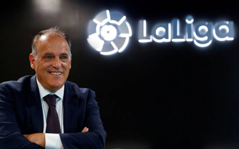 La Liga president hits out at Real Madrid refereeing ‘conspiracy’ claims
