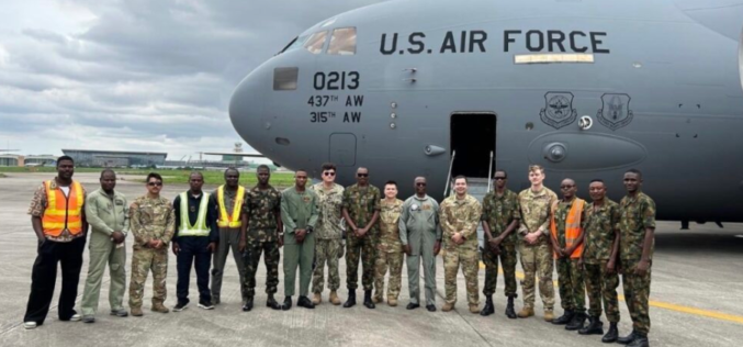US delivers military equipment to Nigeria
