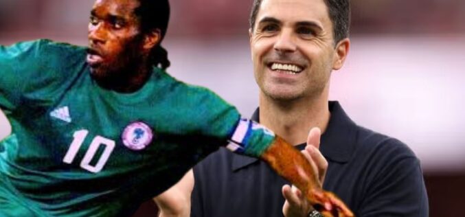 Arteta names Okocha, Ronaldinho as most skilful teammates