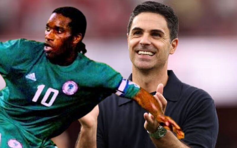 Arteta names Okocha, Ronaldinho as most skilful teammates