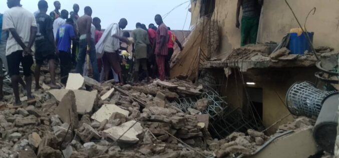 Breaking: Eight feared trapped in Kwara building collapse