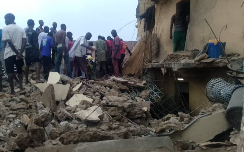 Breaking: Eight feared trapped in Kwara building collapse